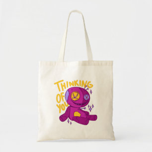 Tote Bag Poupée vaudou - PENSEZ À VOUS