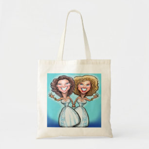Tote Bag Poupées de gâteaux Mariages lesbiennes
