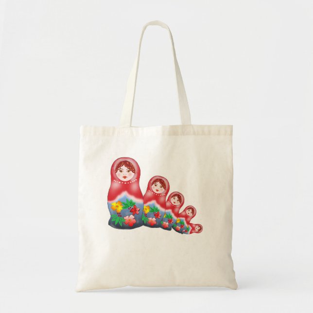 Tote Bag Poupées d'emboîtement de ressort (Devant)