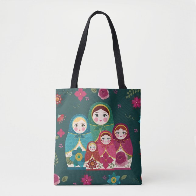 Tote Bag Poupées russes (Devant)