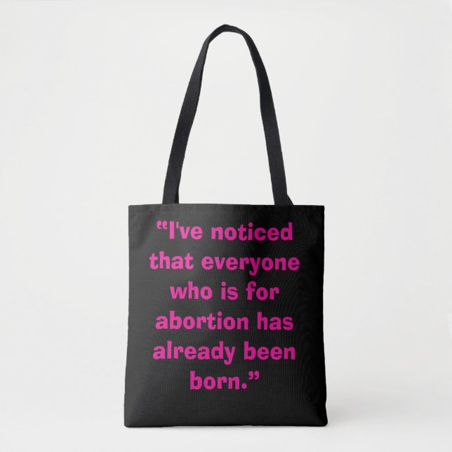 Tote Bag Pour la vie (Devant)