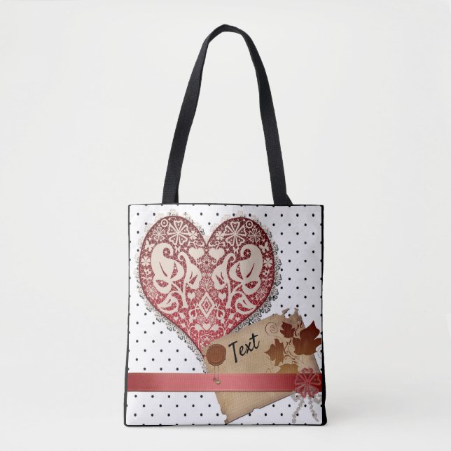 Tote Bag Pour les êtres chers, l'amour (Devant)