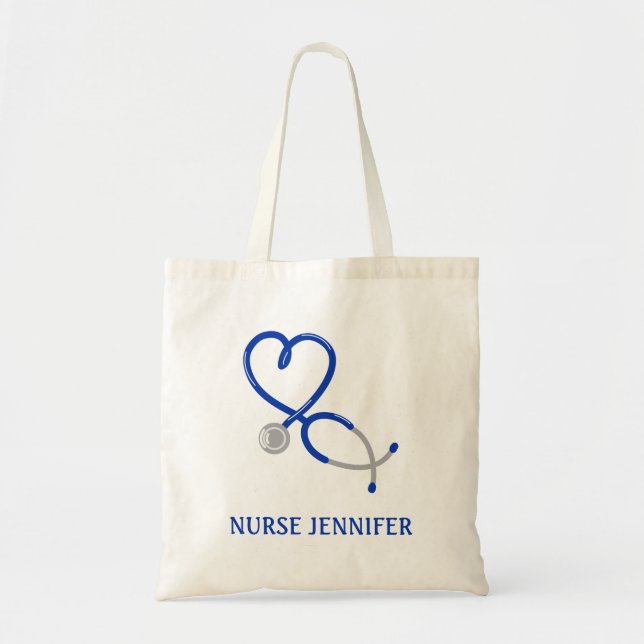Tote Bag Pour les médecins et les infirmières Stethoscope p (Devant)