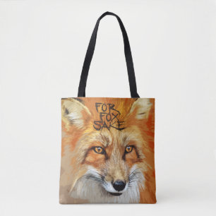 Tote Bag Pour l'image de saké de Fox