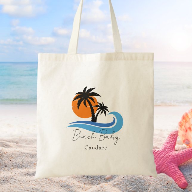 Tote Bag Pour Son Été Moderne Tropical (Créateur téléchargé)