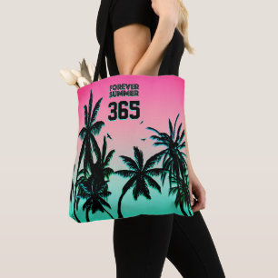 Tote Bag Pour toujours sorbet rose de glace de Flamant rose