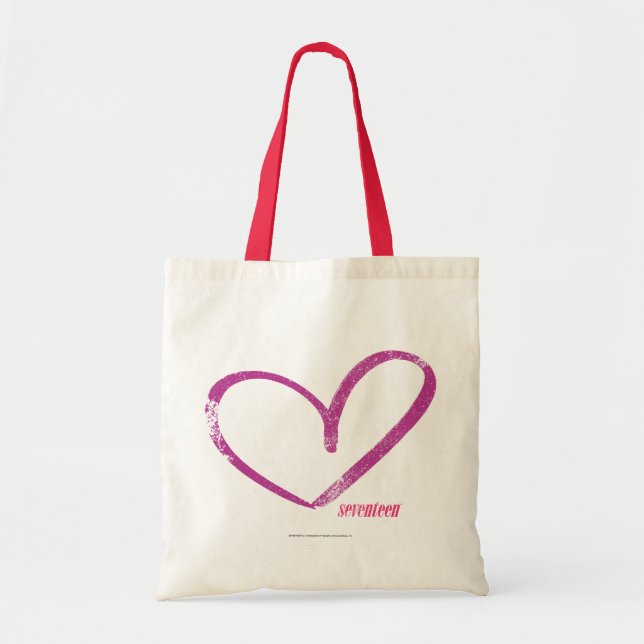 Tote Bag Pourpre d'OpenHeart (Devant)