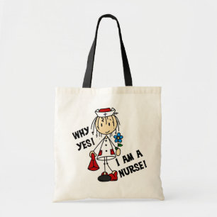 Tote Bag Pourquoi oui je suis une infirmière
