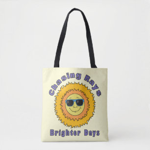 Tote Bag Poursuivre les rayons