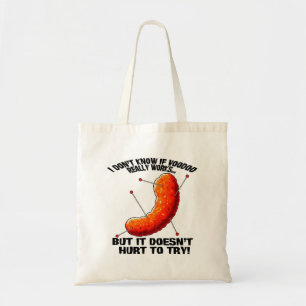 Tote Bag Pousse de fromage Voodoo - Plaisanterie anti-Trump