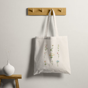 Tote Bag Poussée de Floraison