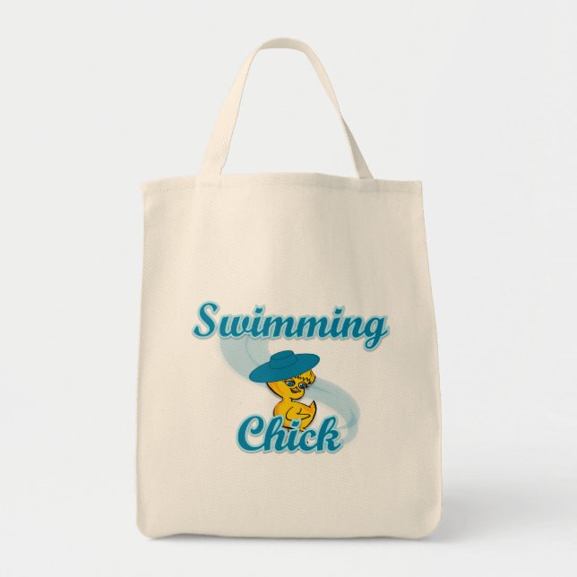 Tote Bag Poussette de natation #3 (Devant)