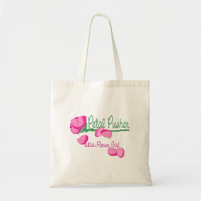 Tote Bag Pousseuse de pétale / Flowgirl (Devant)