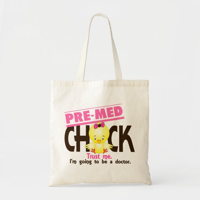 Tote Bag Poussin 3 de prépa de médicine (Devant)