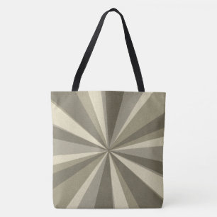 Tote Bag Poutres géométriques semi-transparentes sur n'impo