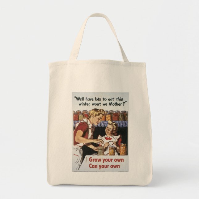 Tote Bag Pouvez-Vous Croître, Pouvez-Vous Vous Propre ? (Devant)
