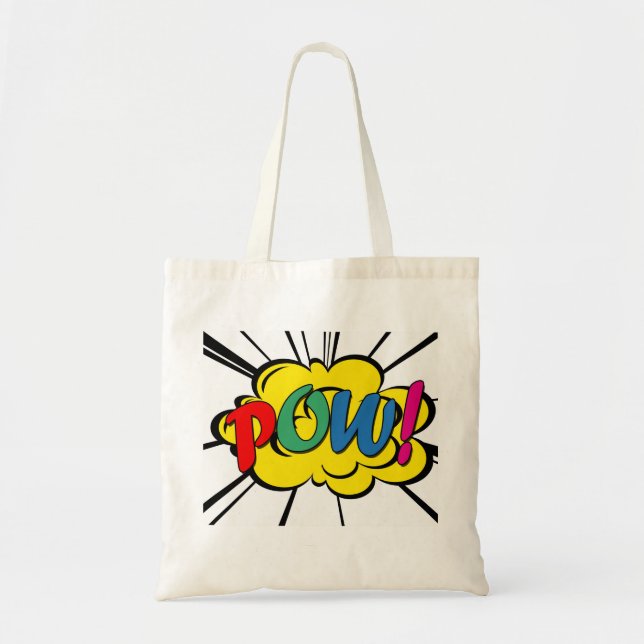 Tote Bag Pow ! (Devant)
