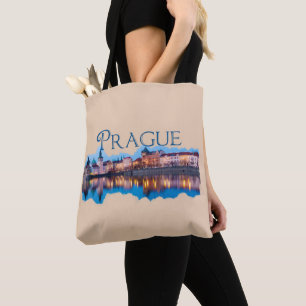 Tote Bag Prague : Skyline du soir