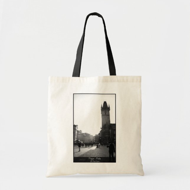 Tote Bag PRAGUE - vieille place (Devant)