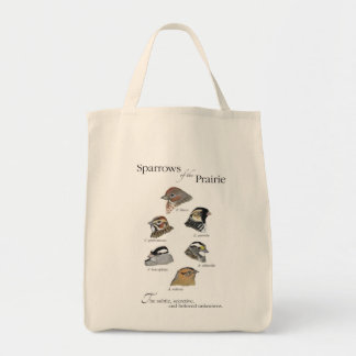 Tote Bag Prairie de moineaux de KOS