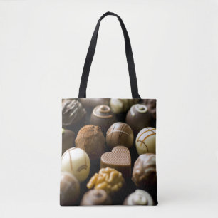 Tote Bag Pralines délicieuses de chocolat