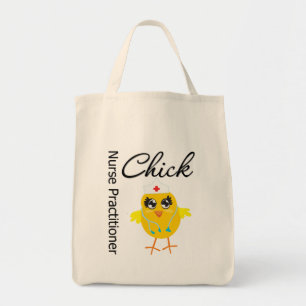 Tote Bag Praticienne d'infirmière de poussin de carrière