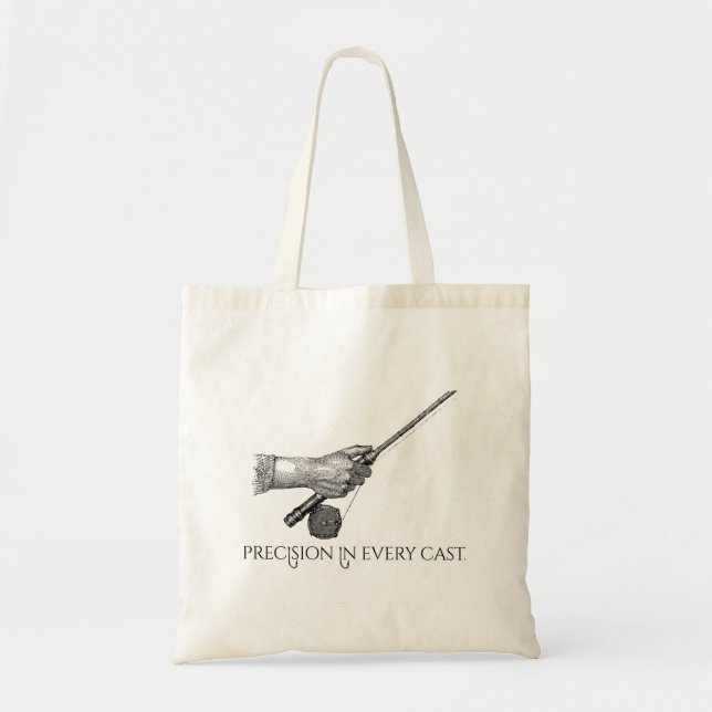 Tote Bag Précision à chaque lancer (Devant)
