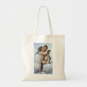 Tote Bag Premier baiser de Bouguereau, Vintages anges victo