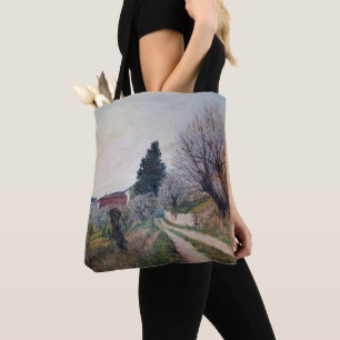 TOTE BAG PREMIER PRINTEMPS EN PAYSAGE TOSCANE