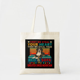 Tote Bag Premier Steal Cute Heart Puis Lit Et Canapé Shetla