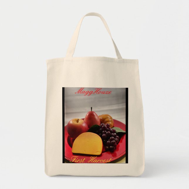 Tote Bag Première épicerie Fourre-tout de récolte de (Devant)