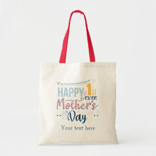 Tote Bag Première Fête des mères Toute la 1ère Fois Maman B