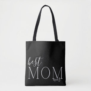 Tote Bag Premium Onyx Meilleure MOM jamais Elegant Mothers