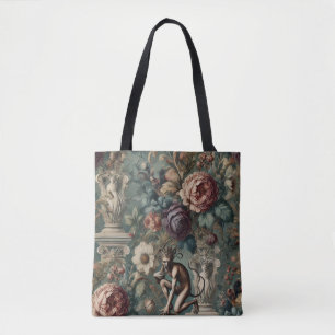 Tote Bag Prenez un Bow - Gothique Floral Design