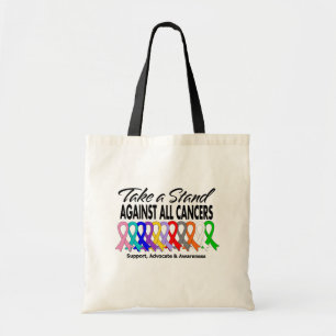 Tote Bag Prenez une position contre tous les cancers