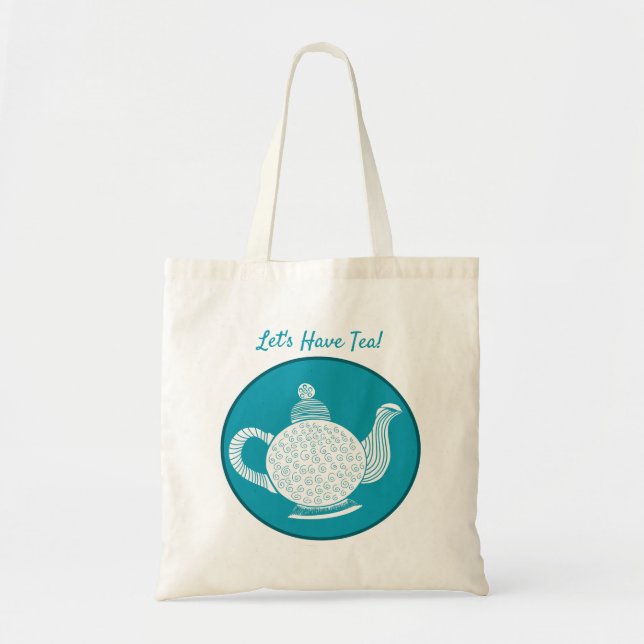 Tote Bag Prenons du thé (Devant)