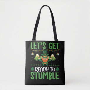 Tote Bag Préparons-nous à trébucher