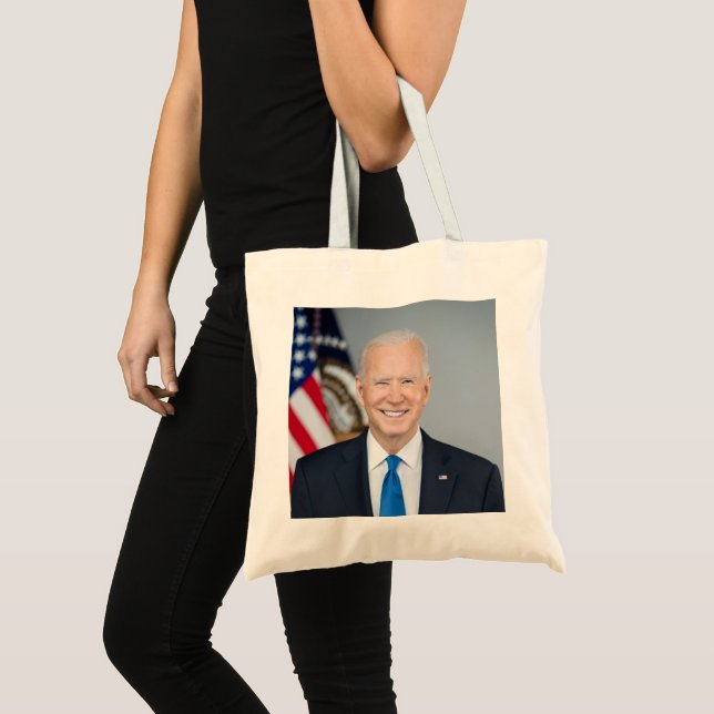 Tote Bag Président Joe Biden Portrait Officiel 2021 (Devant (produit))