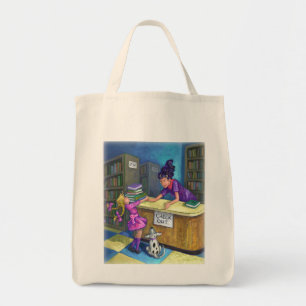 Tote Bag Prêt d'œuvres d'art de la bibliothèque