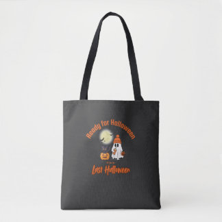 Tote Bag Prêt pour Halloween depuis Dernier T-shirt Hallowe