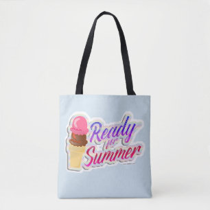 Tote Bag Prêt pour l'Epic Dessert Design Slogan