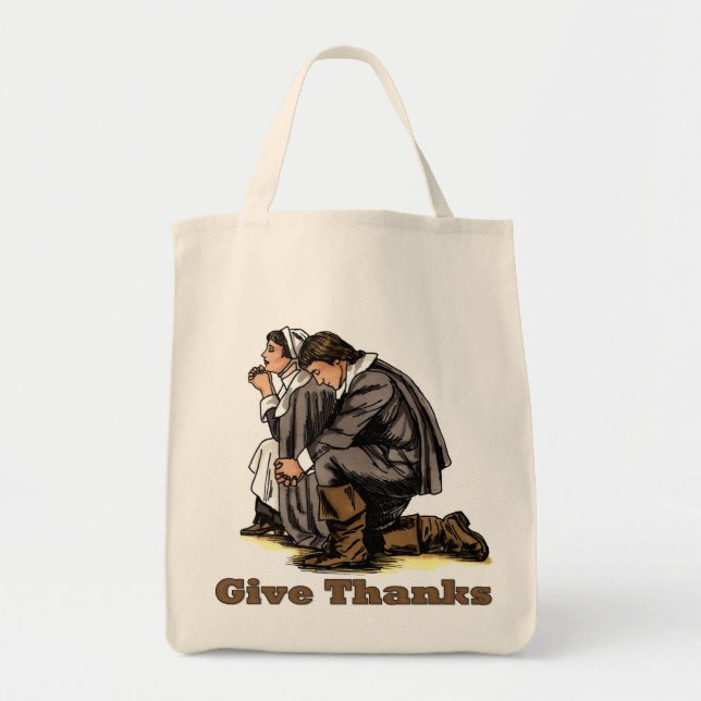 Tote Bag Prier les pèlerins (Devant)
