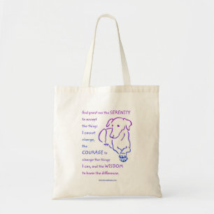 Tote Bag Prière de sérénité avec tog tog