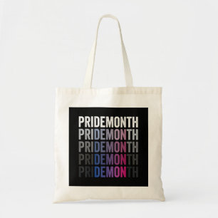 Tote Bag Prière Demon Bisexual Bi Pride Mois LGBTQ Gay Lesb