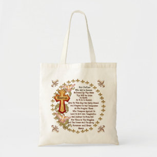 Tote Bag Prière des Seigneurs Chrétiens 