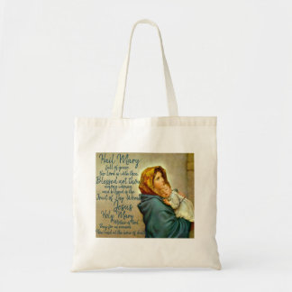 Tote Bag Prière Fourre-tout de Mary de grêle