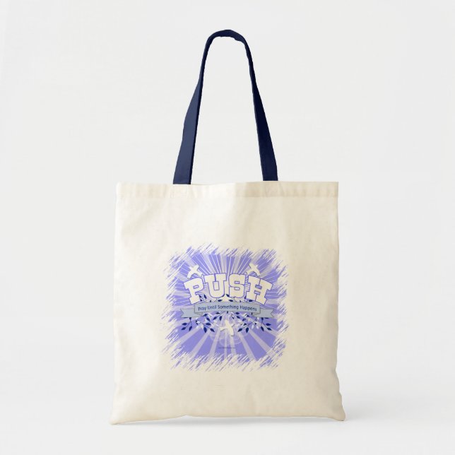Tote Bag Priez Jusqu'À Ce Que Quelque Chose Arrive (Devant)