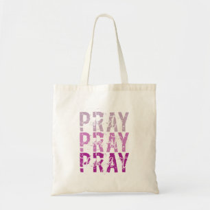Tote Bag Priez Sur Elle Priez À Travers Elle Christian Fai