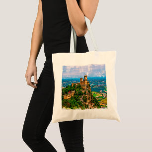 Tote Bag Prima Torre Guaita. République Saint-Marin.