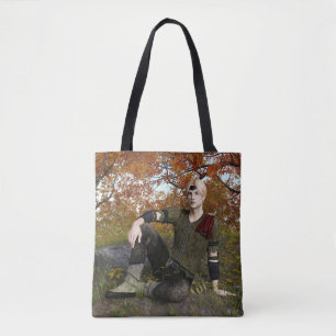 Tote Bag Prince de la forêt de fantaisie d'automne Portrait